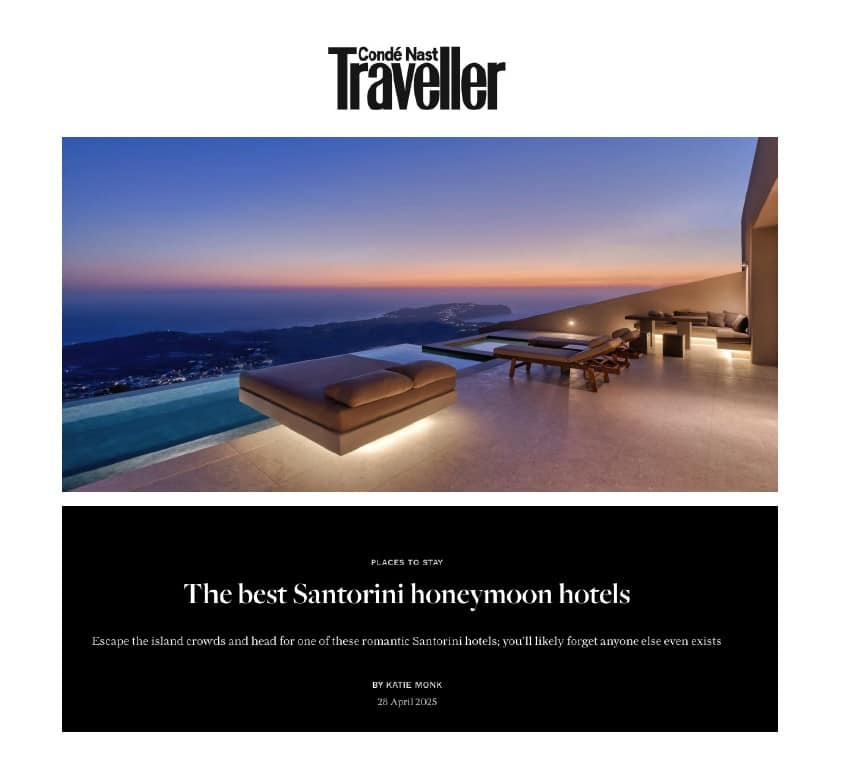 The best Santorini honeymoon hotels
