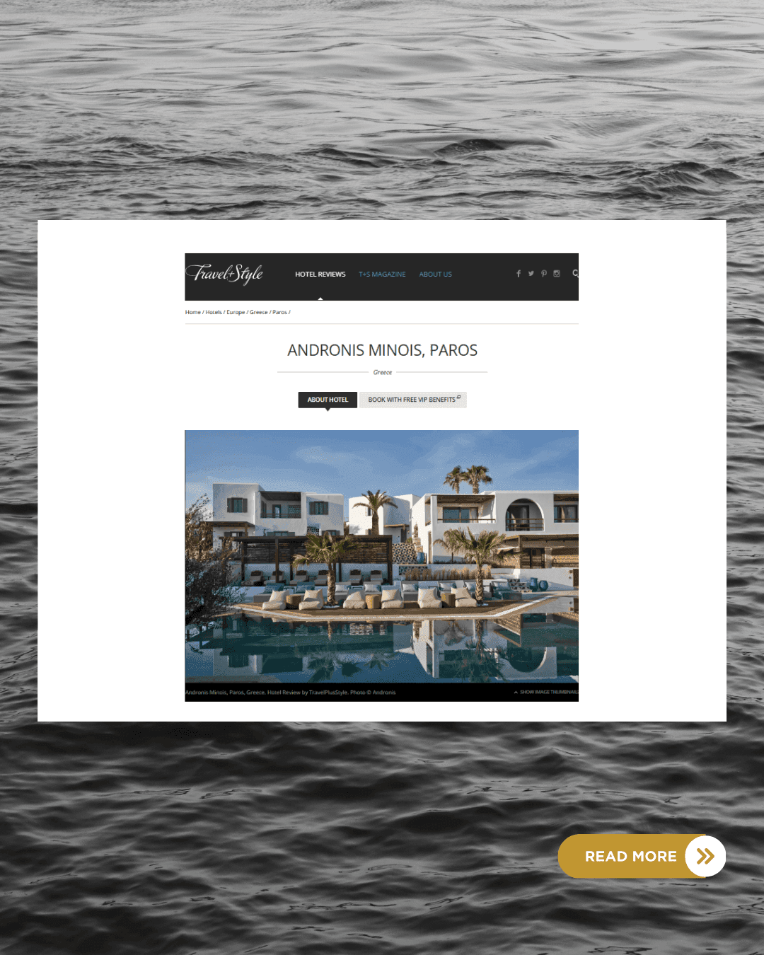 Andronis Minois | Quiet Cycladic Calm on the Shores of Paros