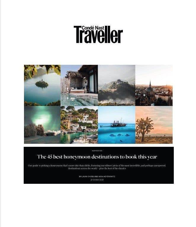 The 45 Best Honeymoon Destinations