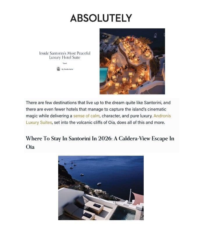 Where To Stay In Santorini In 2026: A Caldera-View Escape In Oia