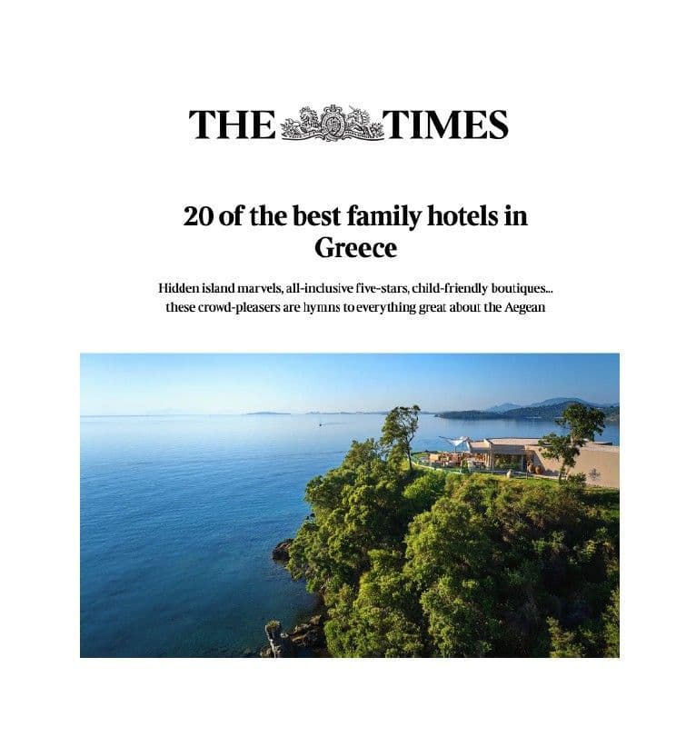 20 OF THE BEST FAMILY HOTELS IN GREECE