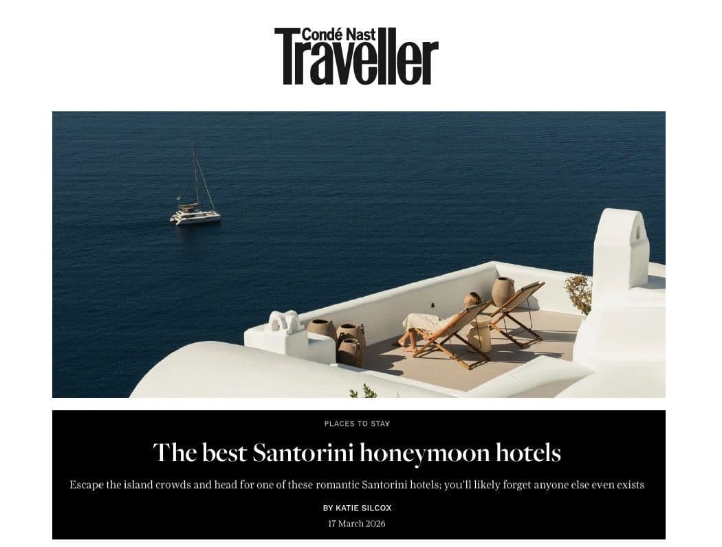 THE BEST SANTORINI HONEYMOON HOTELS 