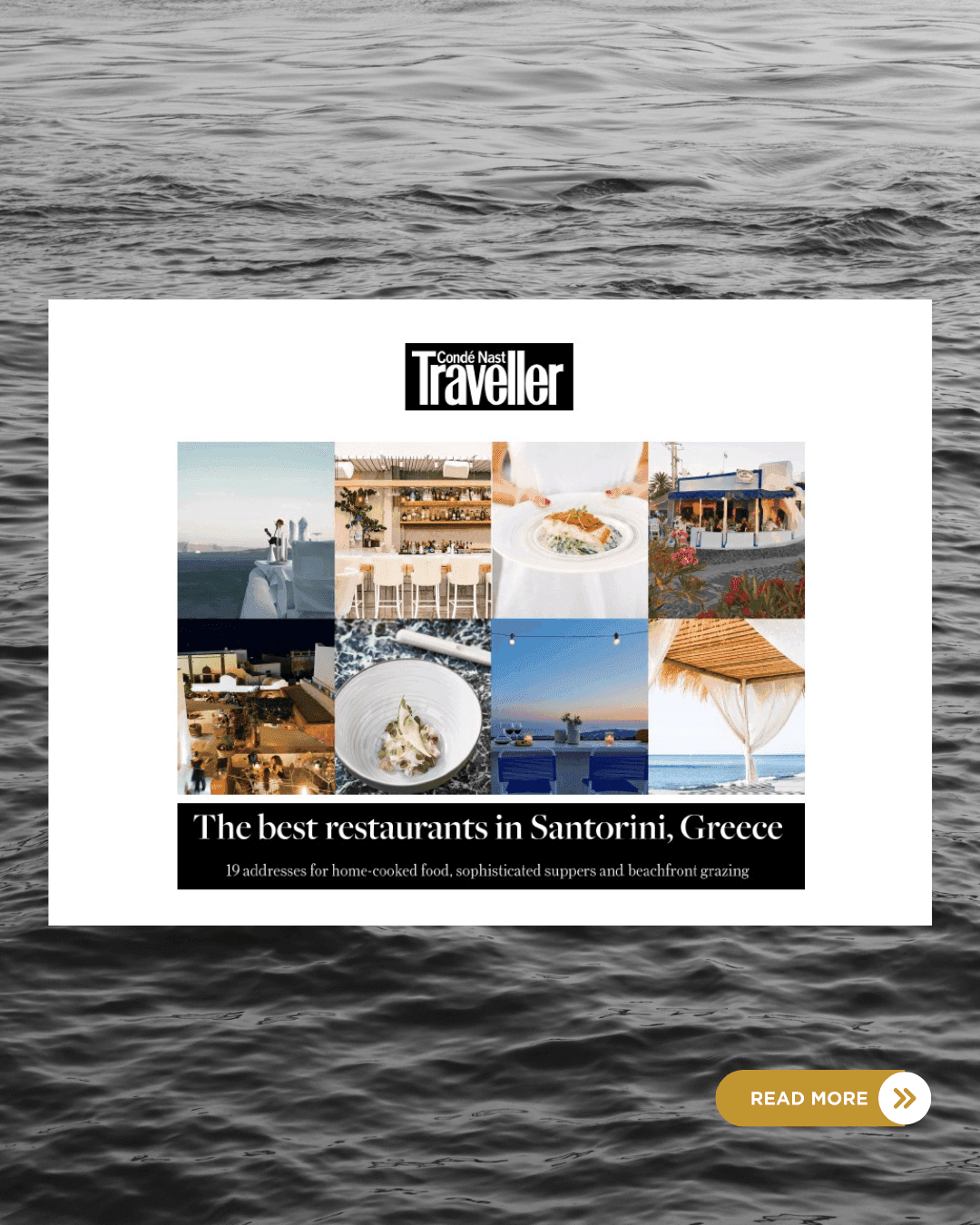 The best restaurants in Santorini, Greece