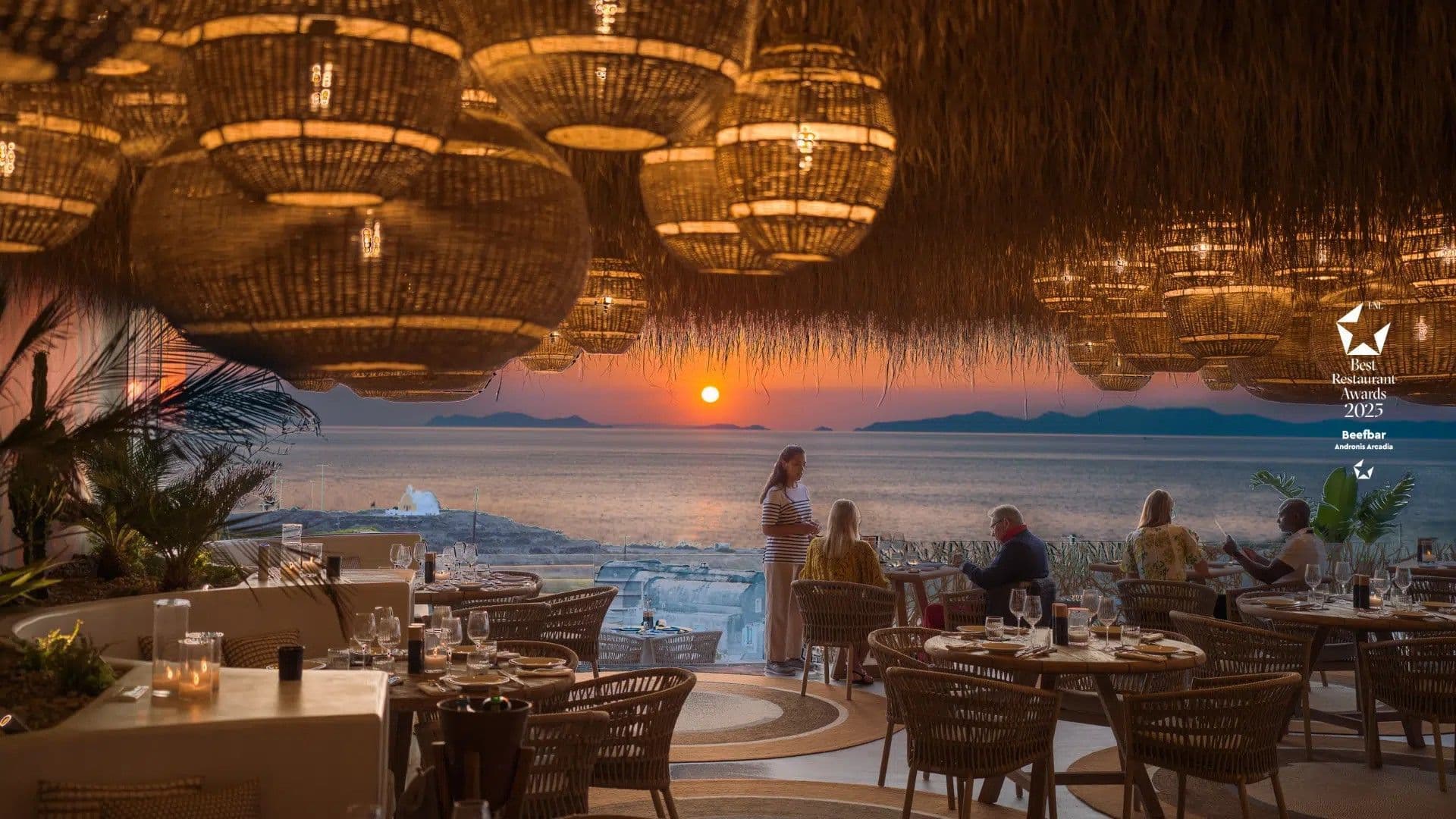 Beefbar Santorini room