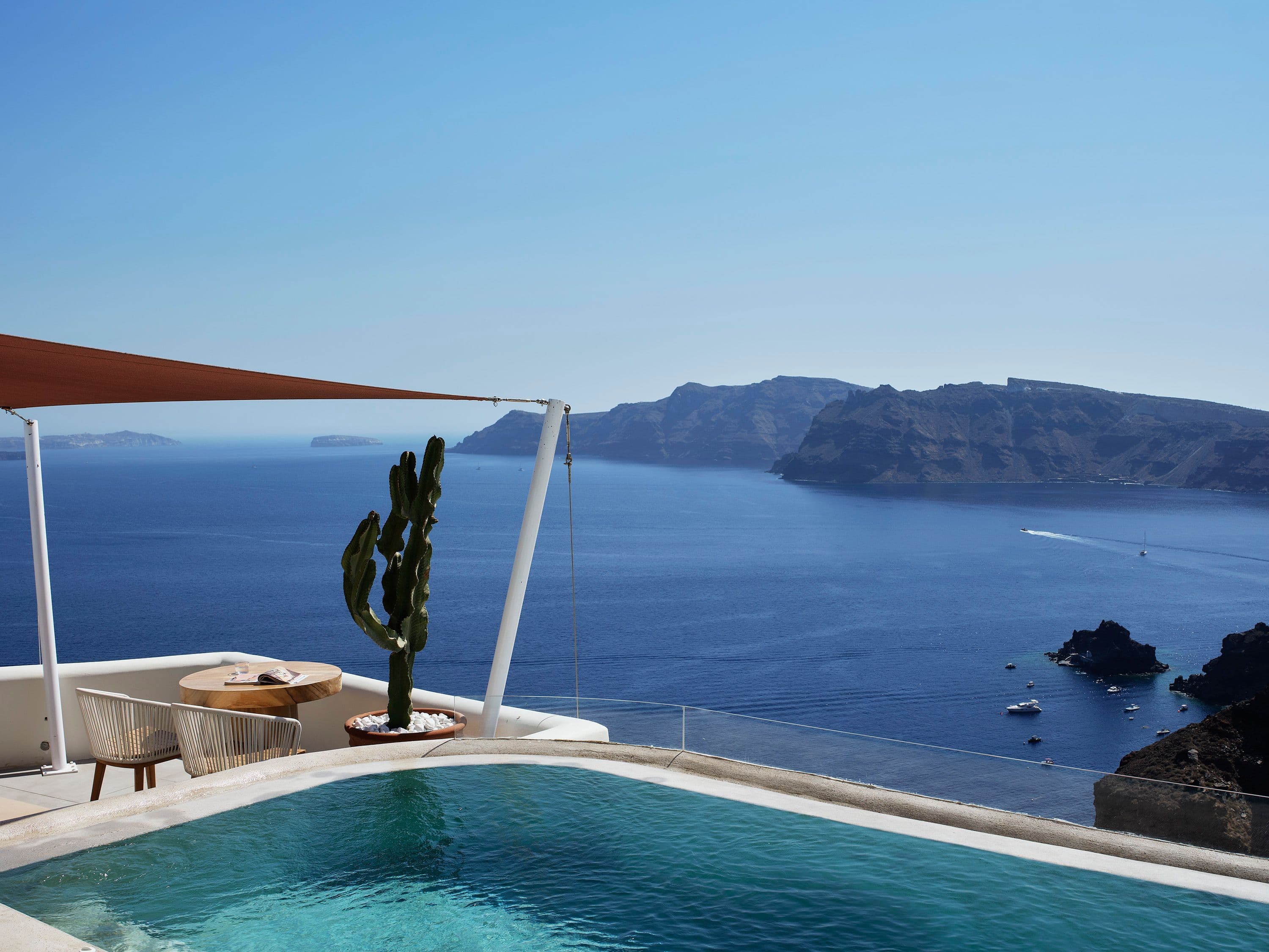 Sunset Villa Socrates with Infinity Pool room