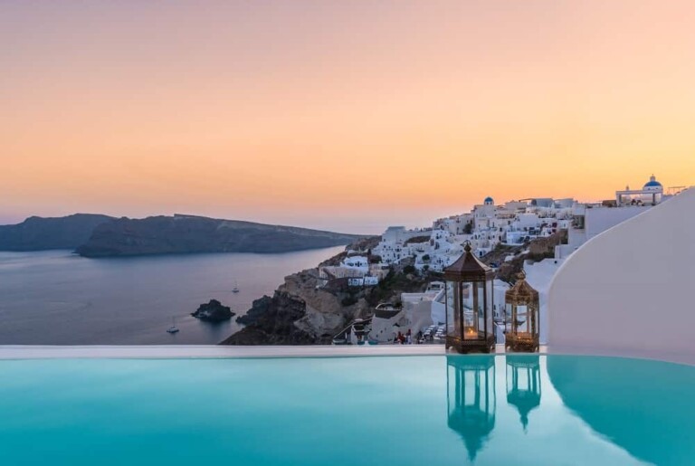Best Hotels in Oia Santorini island Greece, Andronis