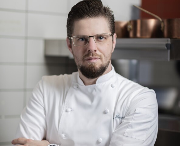 portrait of Chef Grégoire Berger