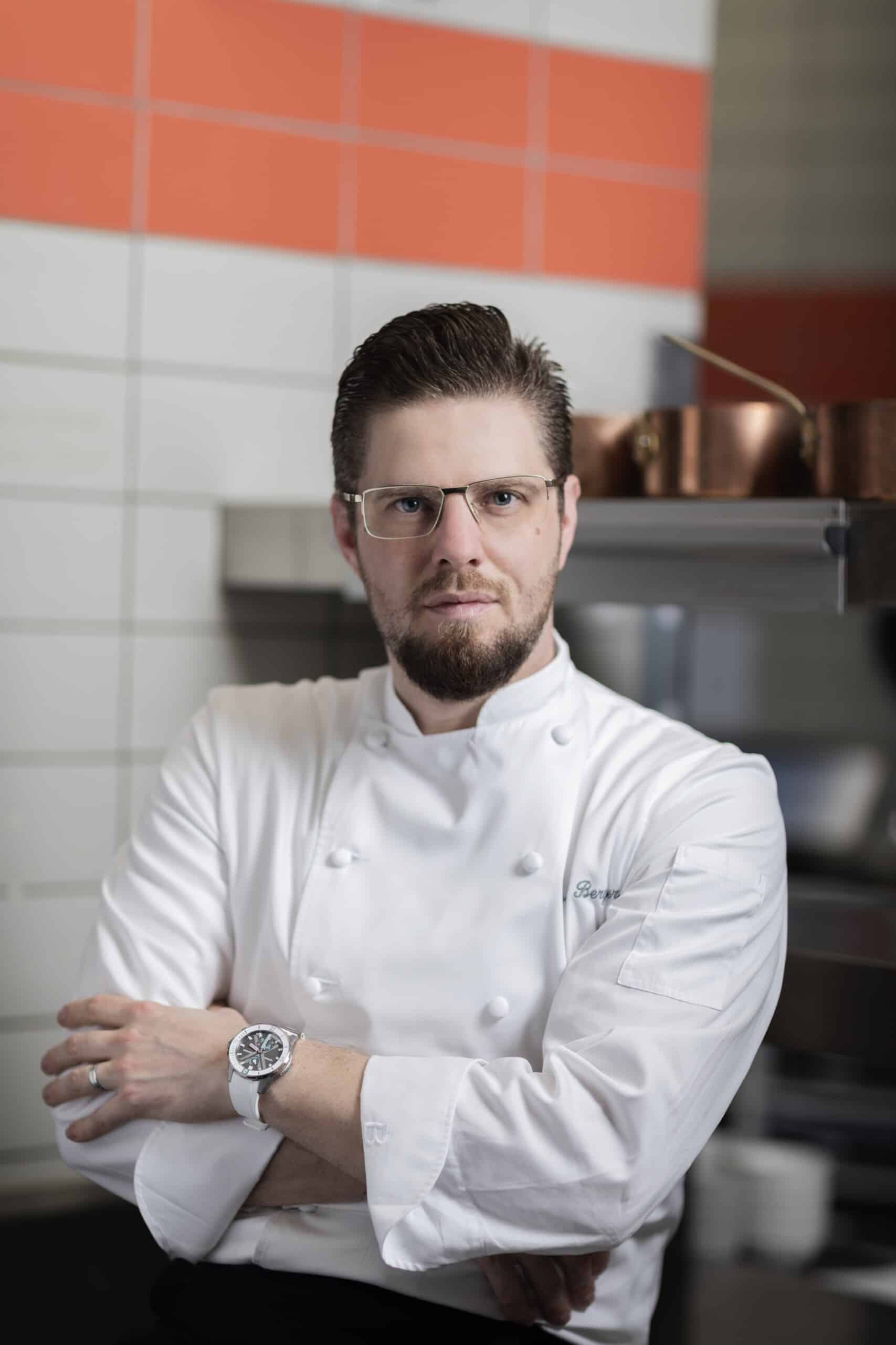 portrait of Chef Grégoire Berger