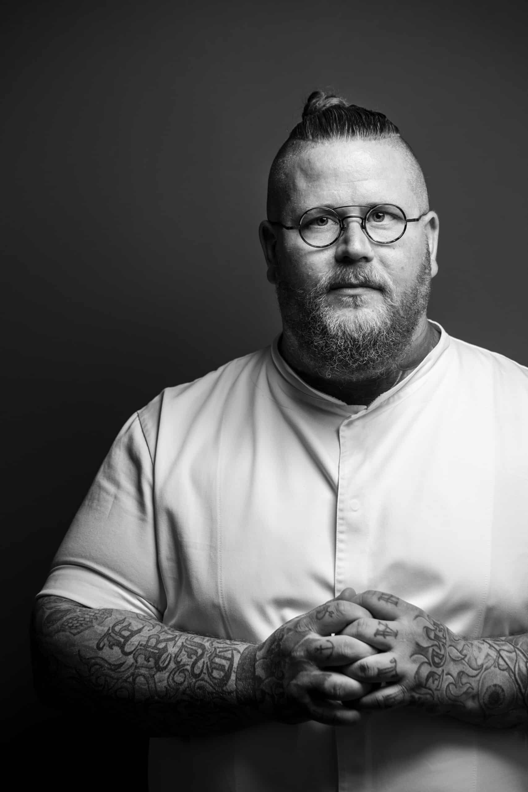 Chef Eric Vildgaard's portrait