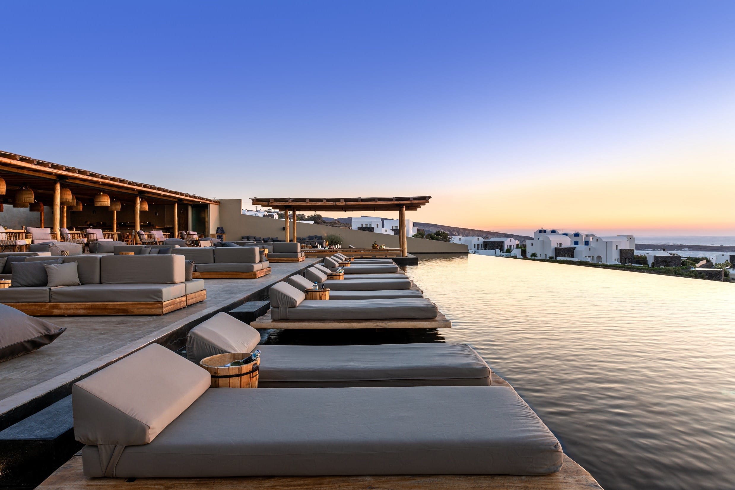 Andronis Arcadia’s Pacman Sunset Restaurant, the stunning setting of some of Andronis Experience Summer Events.