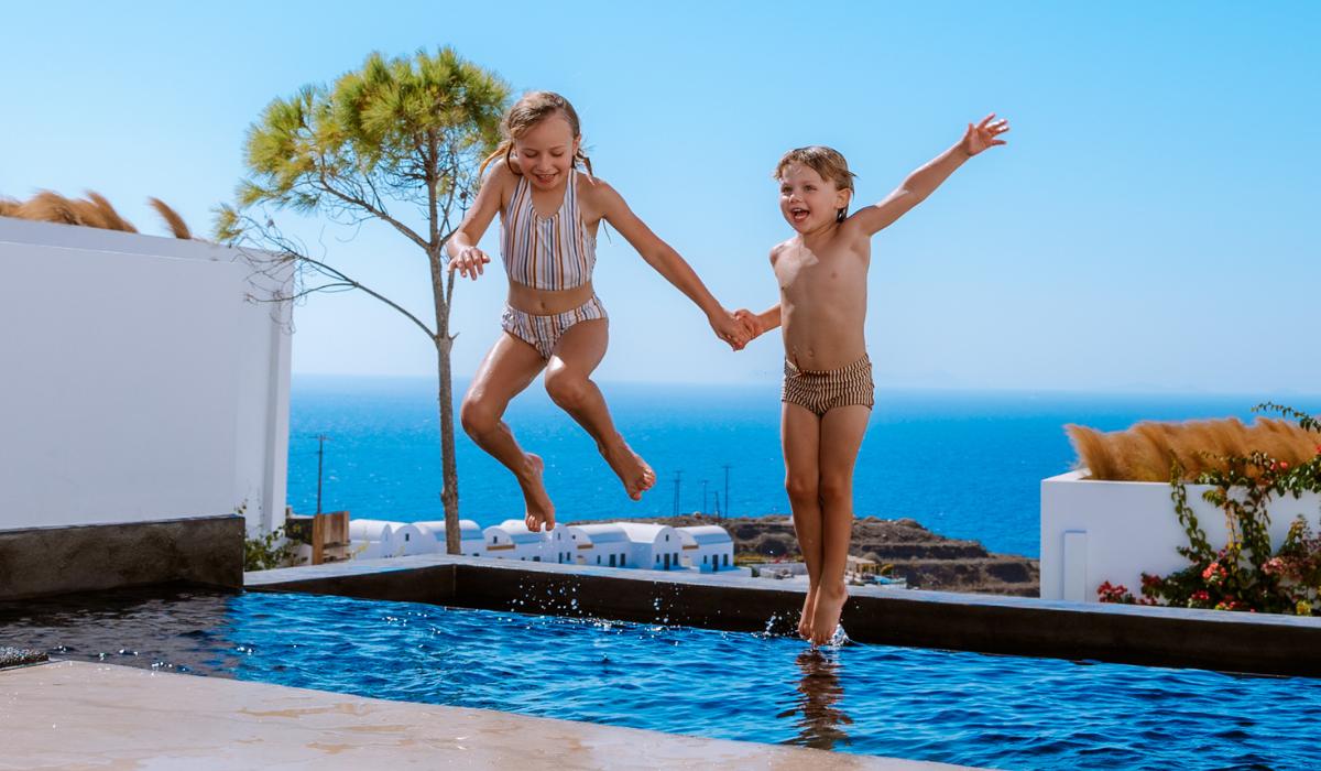 Experience Santorini family holidays like never before, with Andronis.